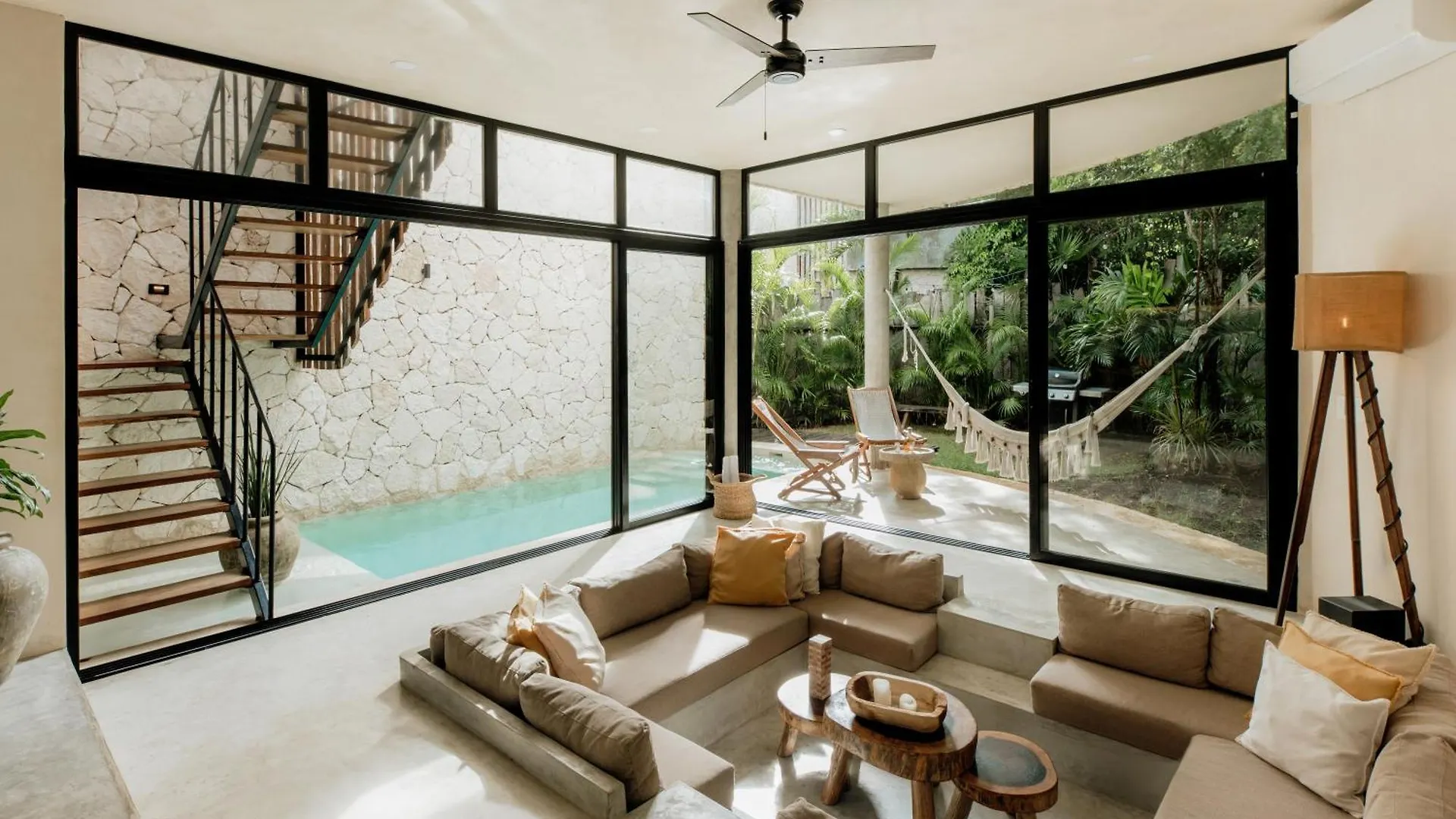 Jungle Boho Villa - Pv Pool - Bbq - Concierge 5A Tulum Pueblo